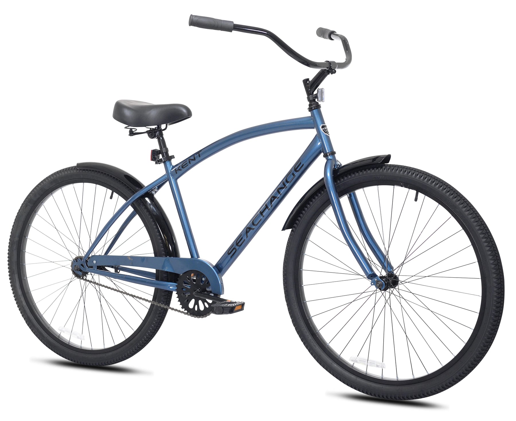 Bicycles 27.5 in Male Sea Change Beach Cruiser Bike, Metallic Blue