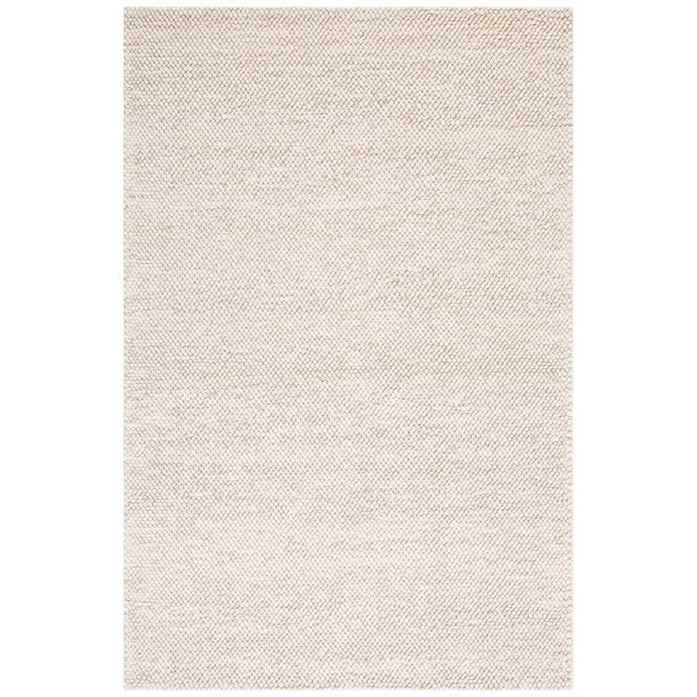Almus Solid Color Handmade Tufted Wool Area Rug in Beige/Ivory Beachcrest Home Rug Size: Rectangle 2' x 3'