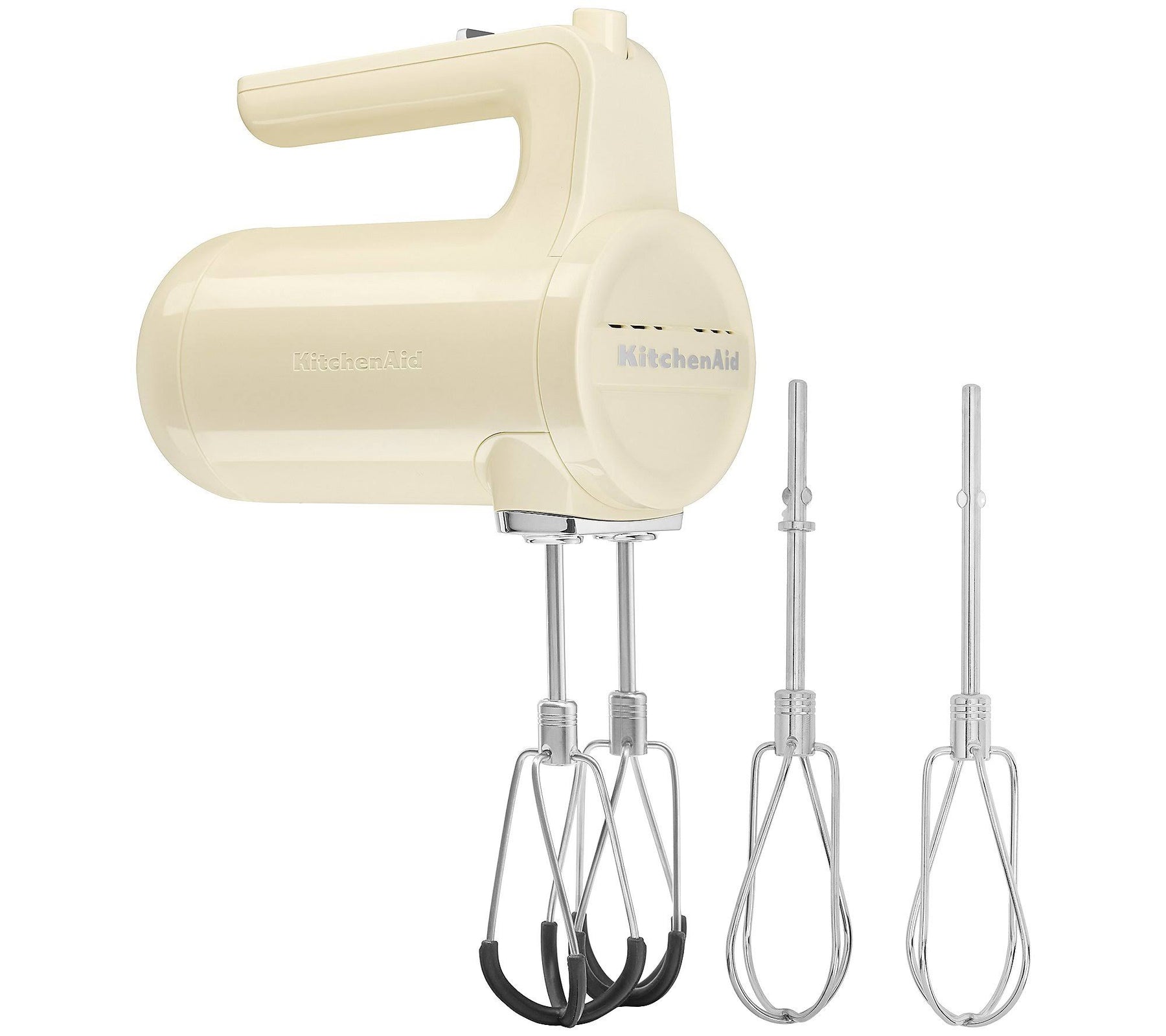 KitchenAid Cordless 7-Speed Hand Mixer w/FlexEdge Beaters ,Almond Cream